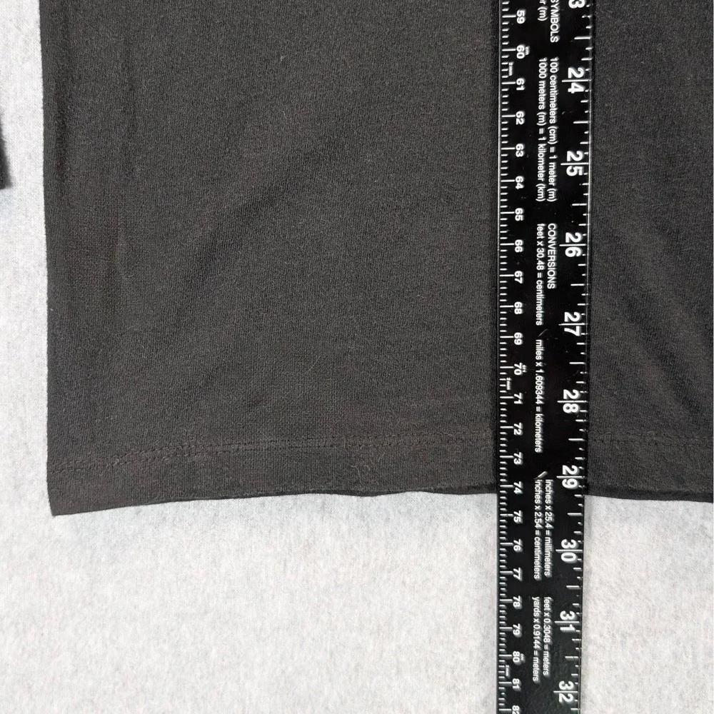 Polo Ralph Lauren Mens XL Black Polo Bear Plaid Coat Hooded T-Shirt Long Sleeve